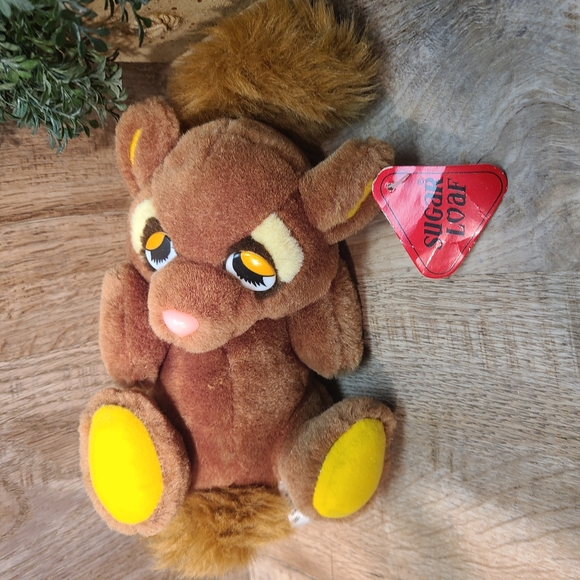 NWT VTG Style Suger Loaf Squirrl Chipmunk Sugerloaf Forest Stuffed Animal Toy - Picture 1 of 7